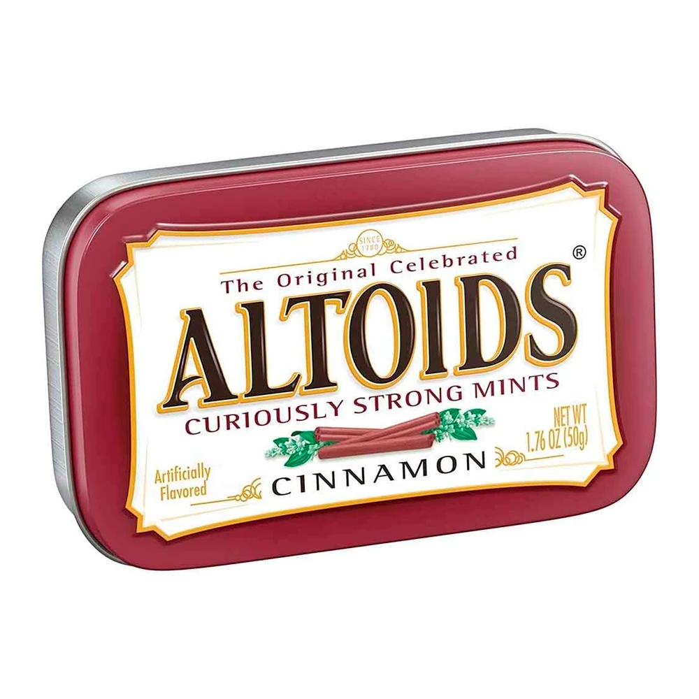 Bala Altoids Cinnamon Lata 50G