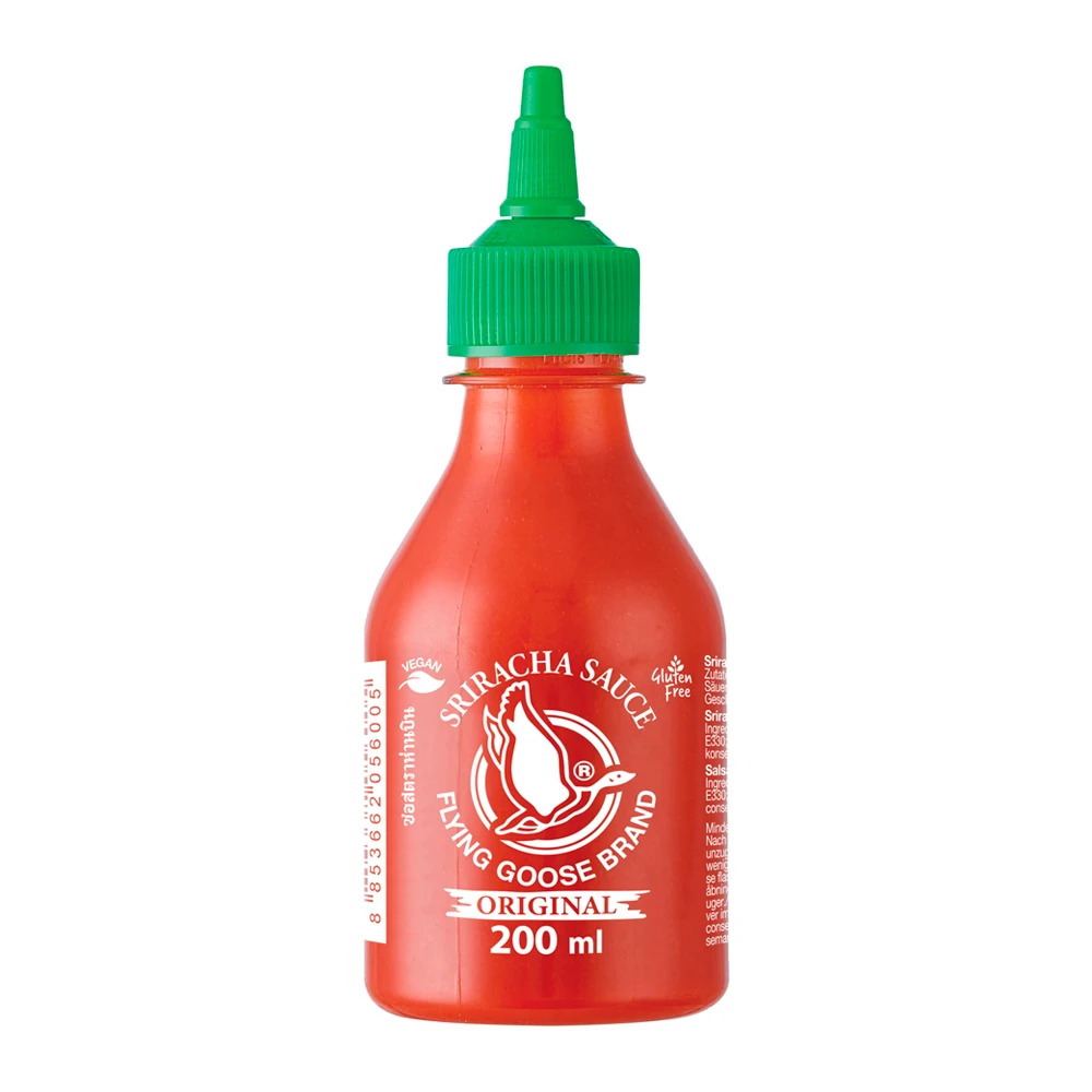 Molho Pimenta Sriracha Flyinggoose Original 200Ml