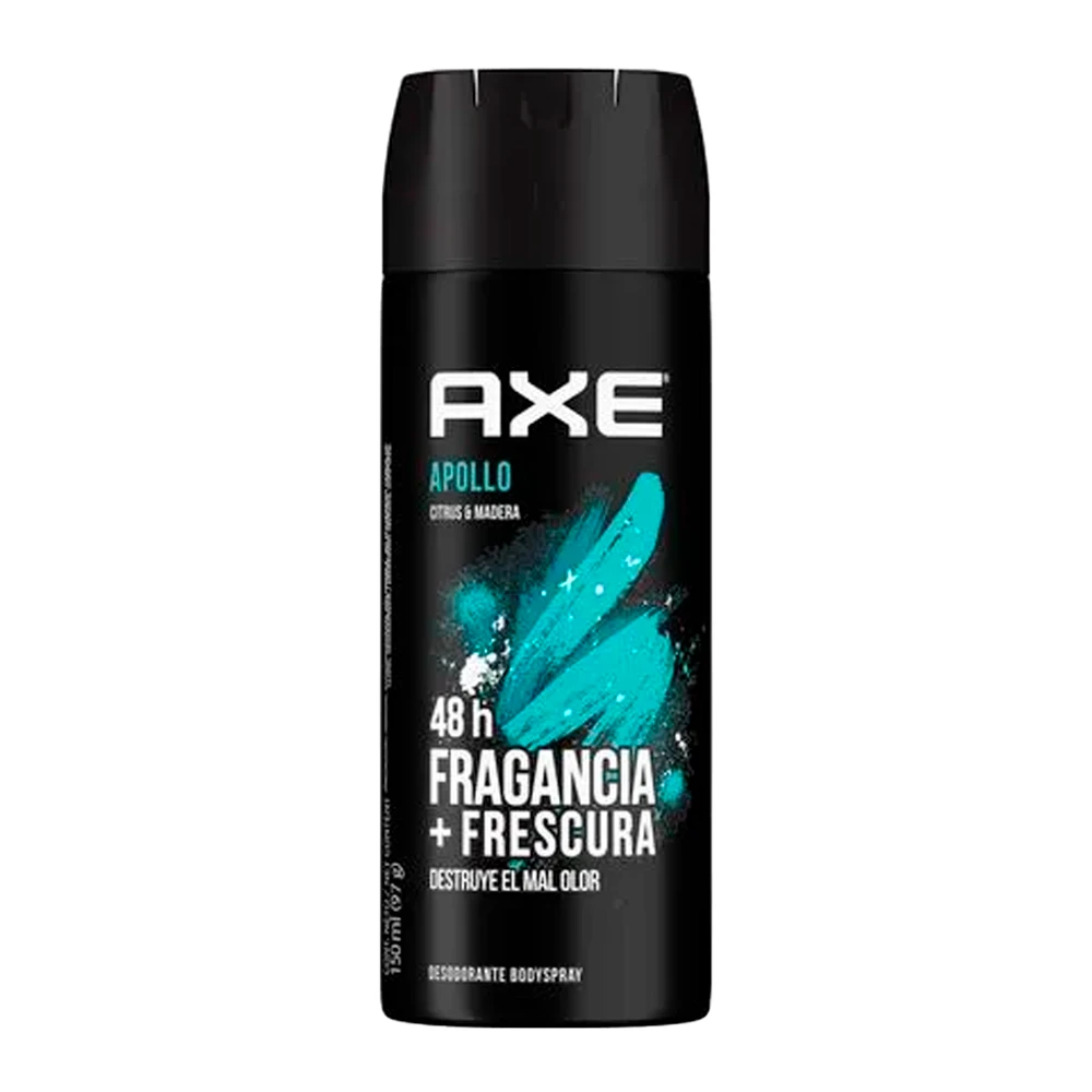 Desodorante Axe Spray Masculino Apollo 0% Alumínio 150Ml