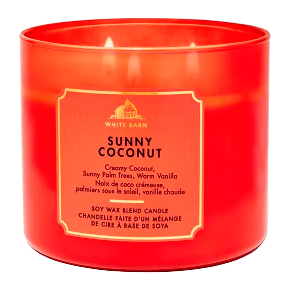 Vela Aromática Bath & Body Works Sunny Coconut 411G
