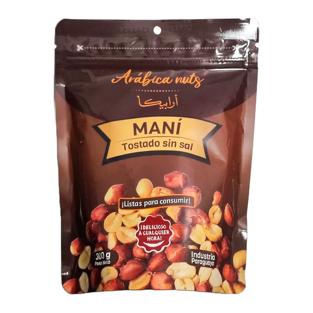 Amendoim Arabica Nuts Torrado Sem Sal Pacote 300G