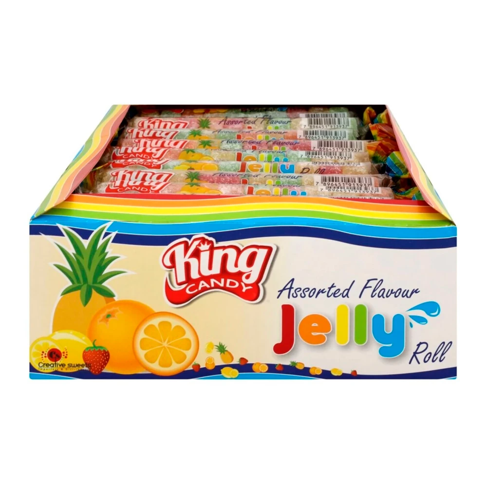 Bala King Tubo De Frutas Caixa 30 Unidades 30G