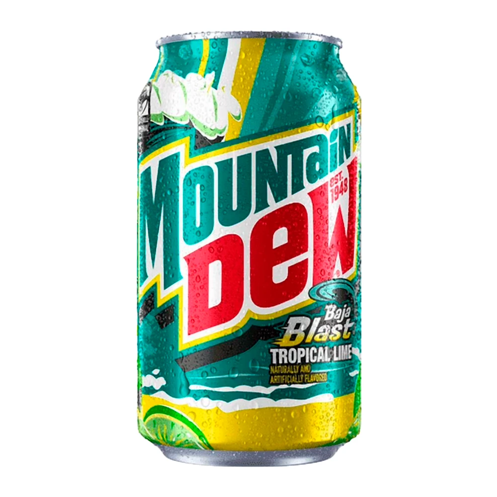 Refrigerante Mountain Dew Limão Lata 355Ml