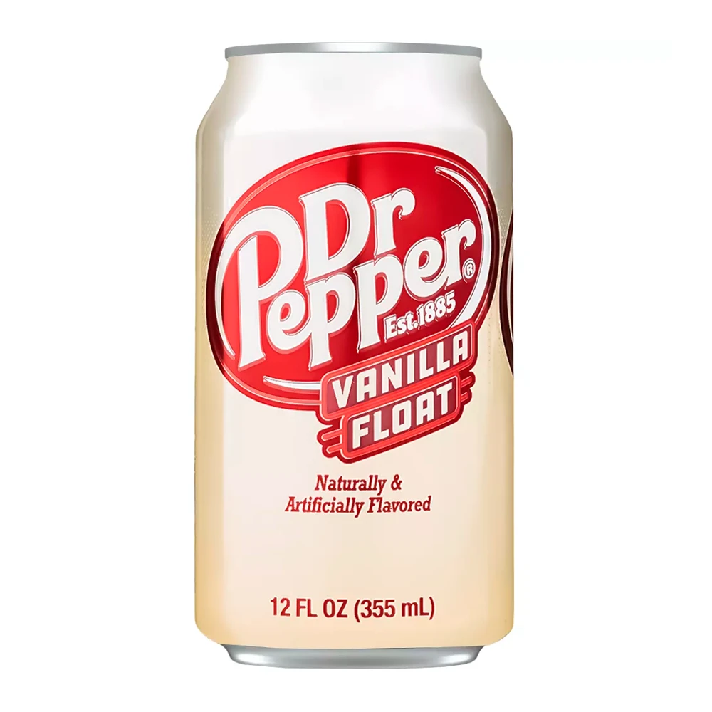Refrigerante Dr Pepper Baunilha Lata 12Oz 355Ml