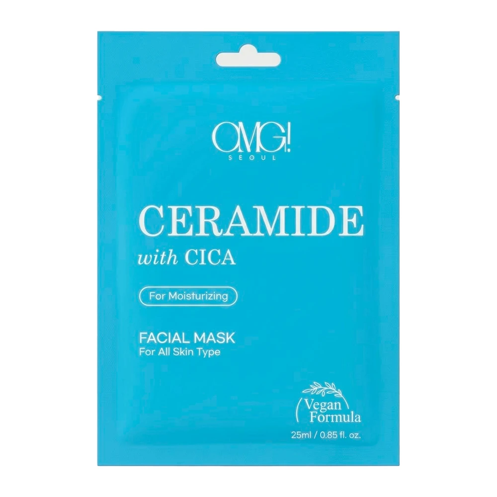 Máscara Facial Omg Seoul Ceramide Panthenol X1