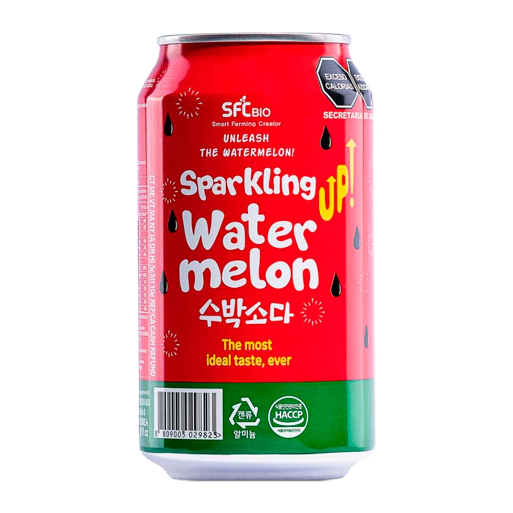 Refrigerante Sfc Bio Sparkling Melancia Lata 350Ml