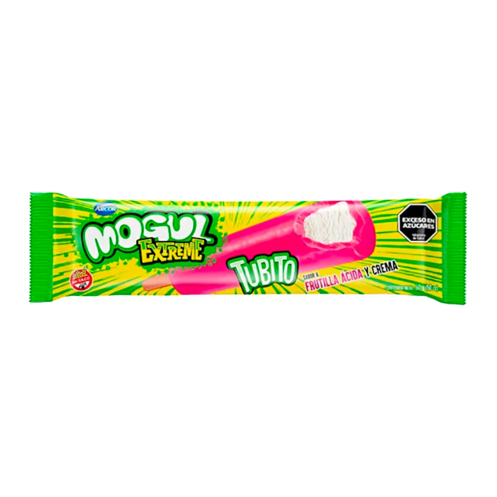 Sorvete Arcor Mogul Extreme Tubito Palito 50G