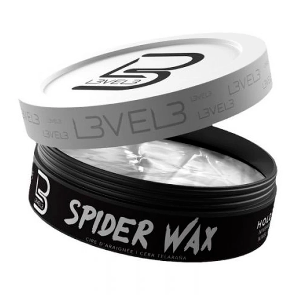 Cera Para Cabelo Level3 Spider Wax Medium Shine Pote 150Ml