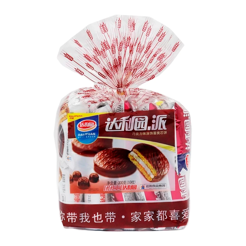 Bolacha Daliyuan Chocolate Recheio de Creme Pacote 260G