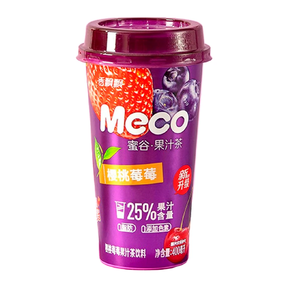 Chá Gelado Meco Frutas Vermelhas Copo 400Ml