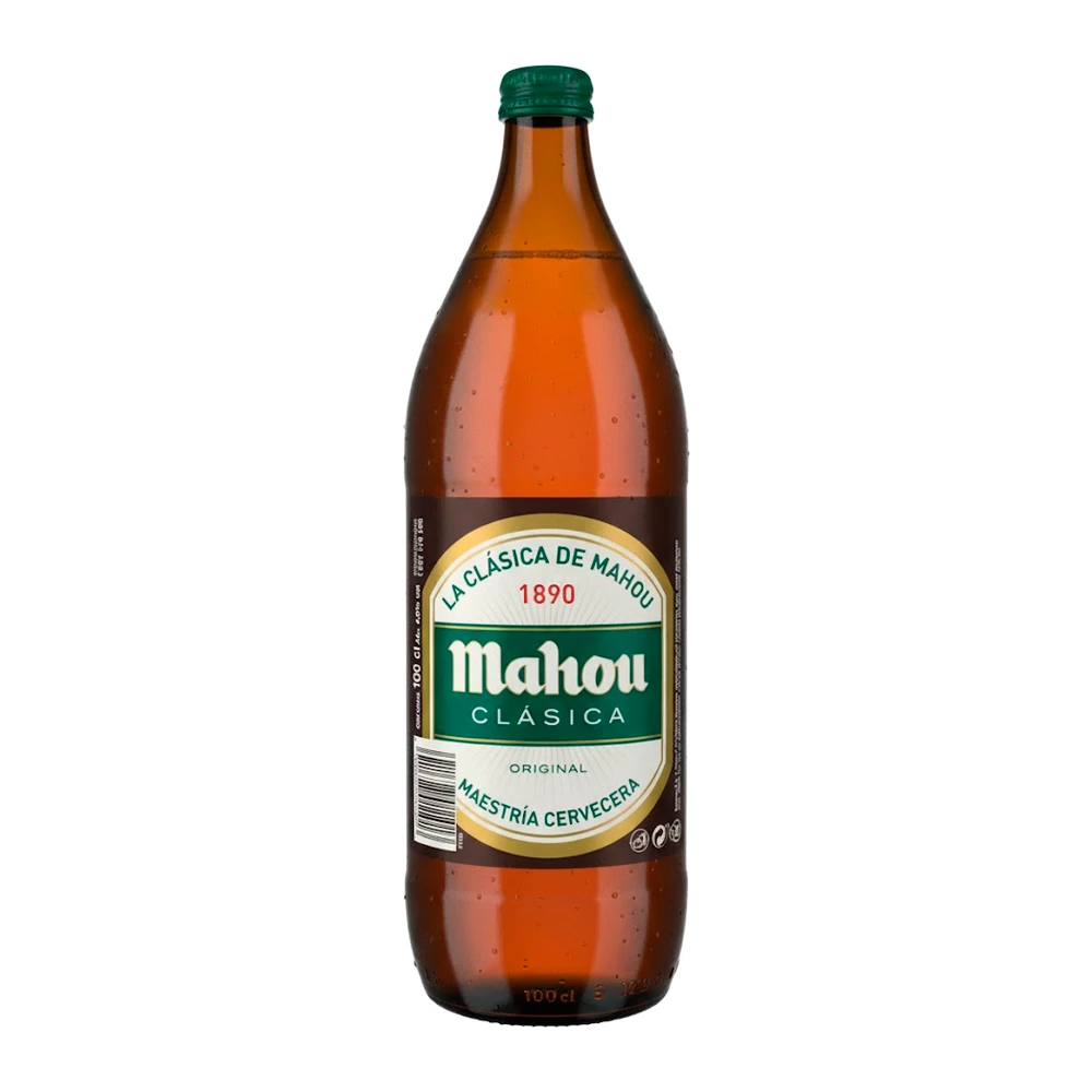 Cerveja Mahou Clásica Garrafa 1Lt