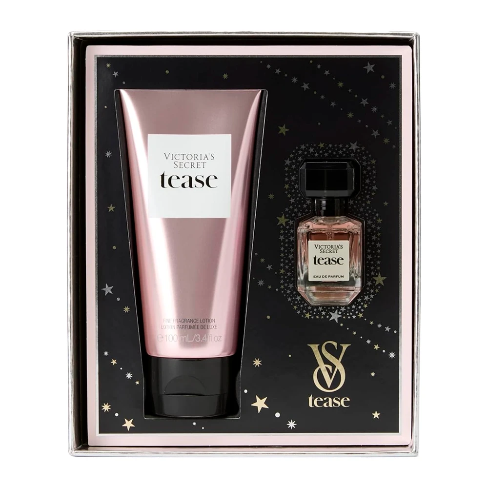 Kit Victoria's Secret Loção Corporal + Perfume Tease