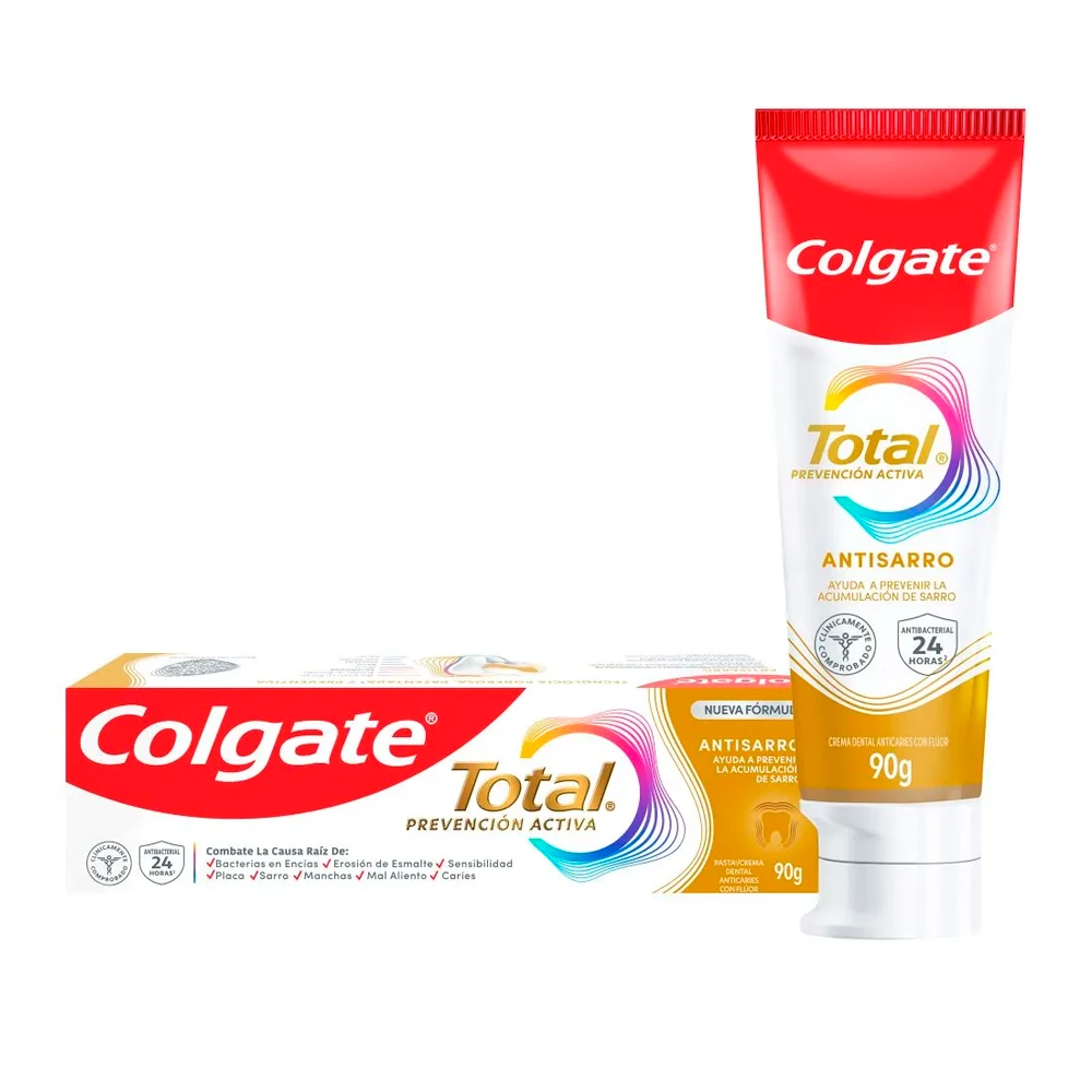 Creme Dental Colgate Total Anti Tartaro Caixa 90G
