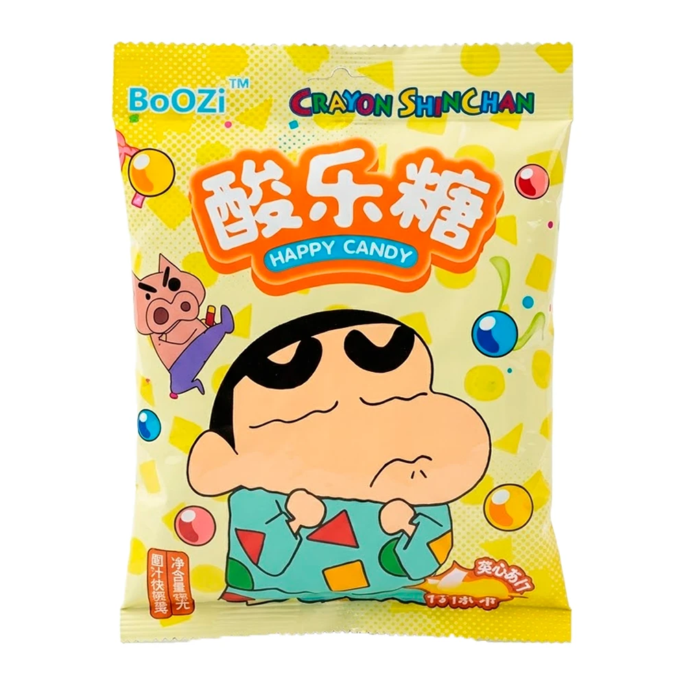 Bala Boozi Ácido Limão Pacote 88G