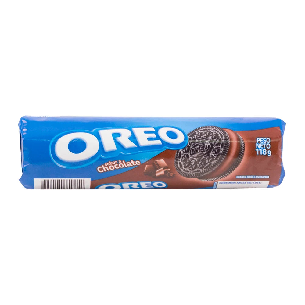 Biscoito Oreo Recheado Chocolate Pacote 118G