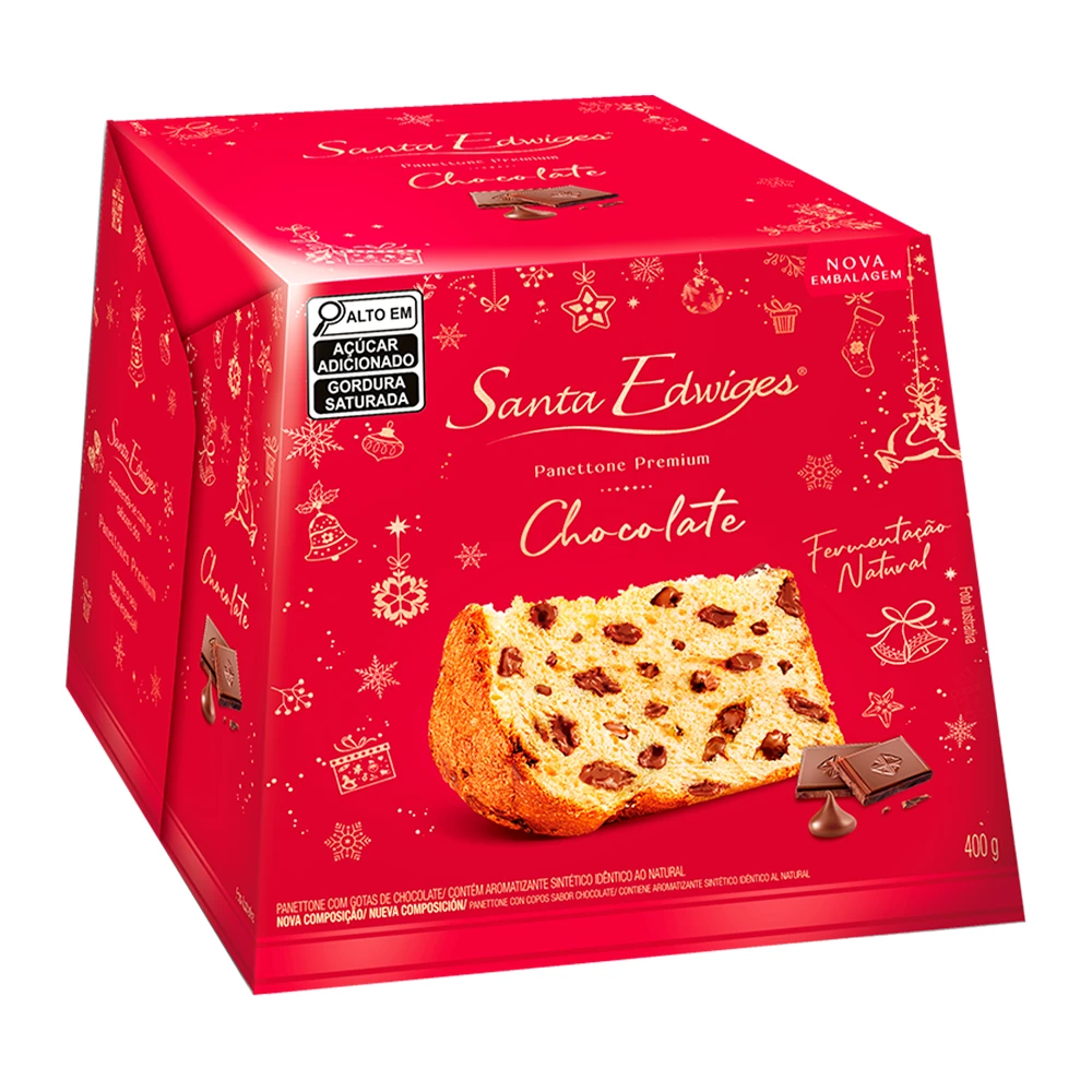 Chocottone Santa Edwiges Classic Caixa 400G