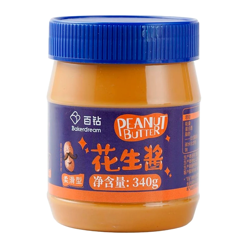 Pasta de Amendoim Bakerdream Creamy Pote 340G