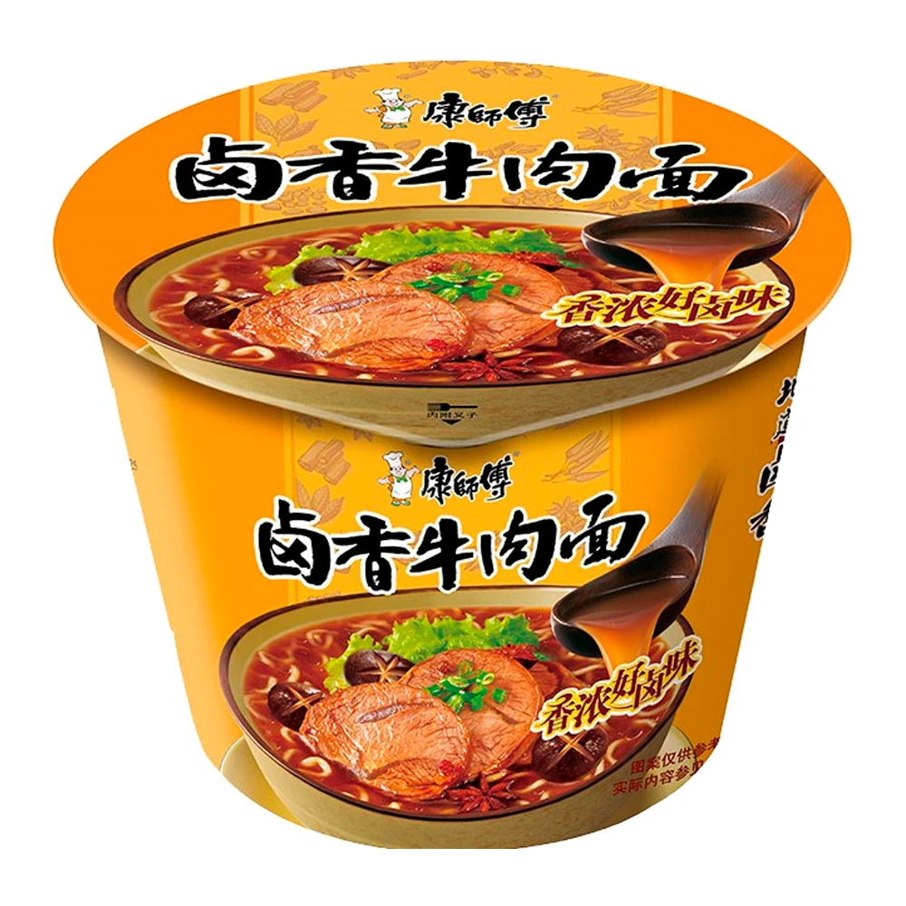 Macarrão Master Kong Carne e Cogumelos Pote 110G