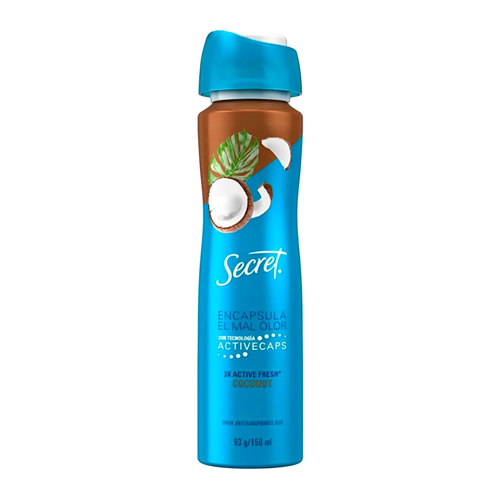 Desodorante Secret Coconut Spray 150Ml
