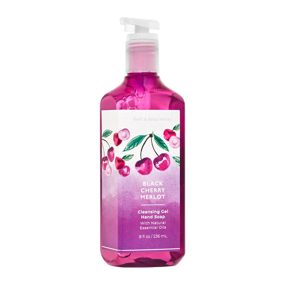 Sabonete Líquido em Gel Para Mãos Bath & Body Works Black Cherry Merlot 236Ml