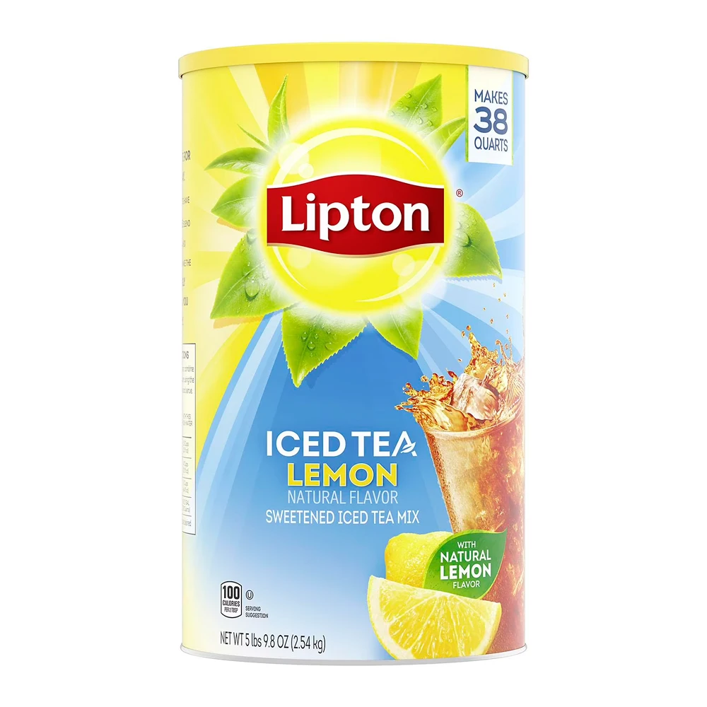 Chá em Pó Lipton Iced Lemon Pote 2.54Kg