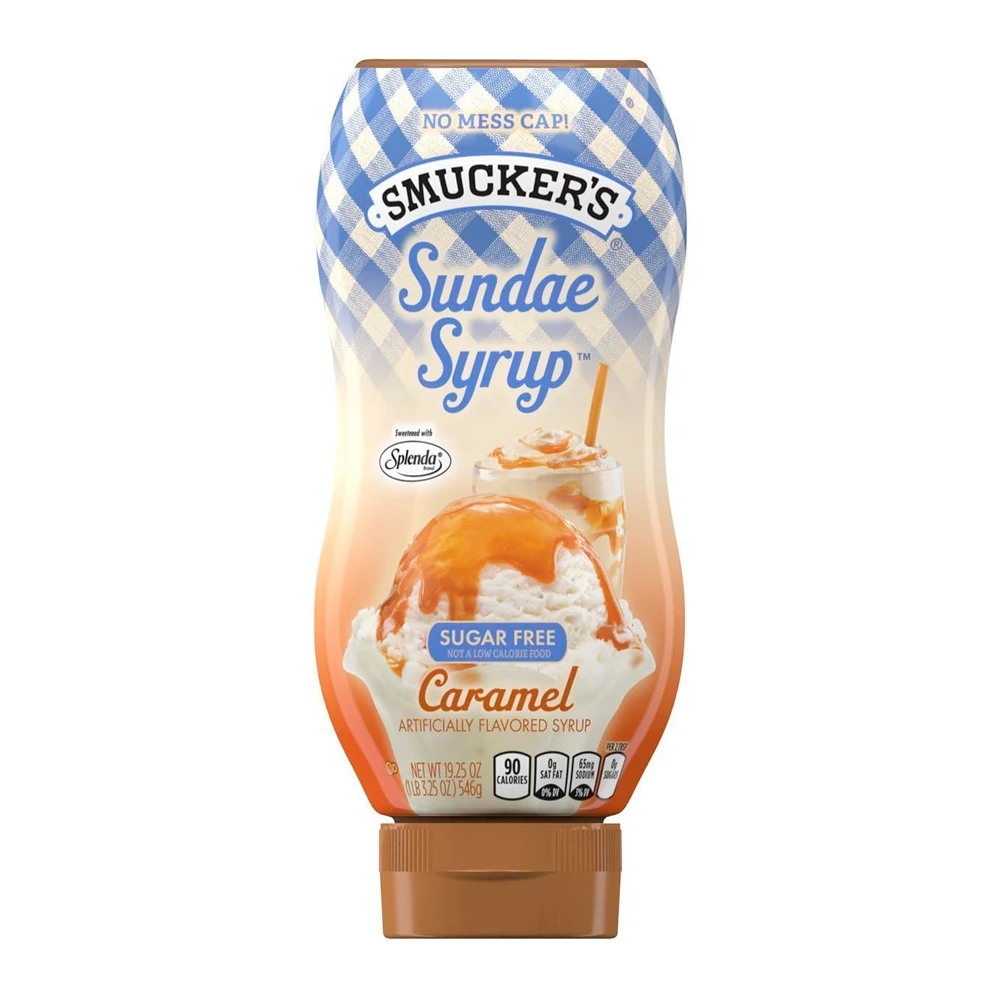 Calda Para Sorvete de Caramelo (Sem Açucar) 546G