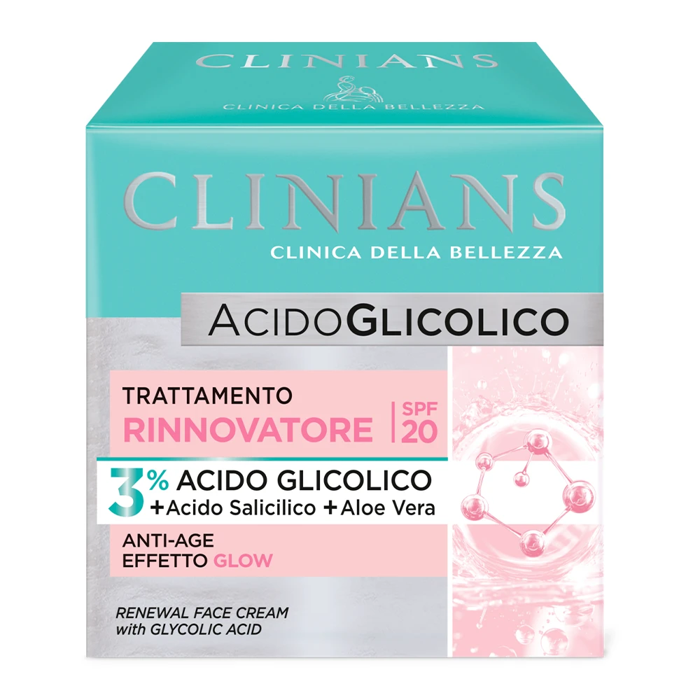 Creme Facial Clinians Ácido Glicólico 50ML