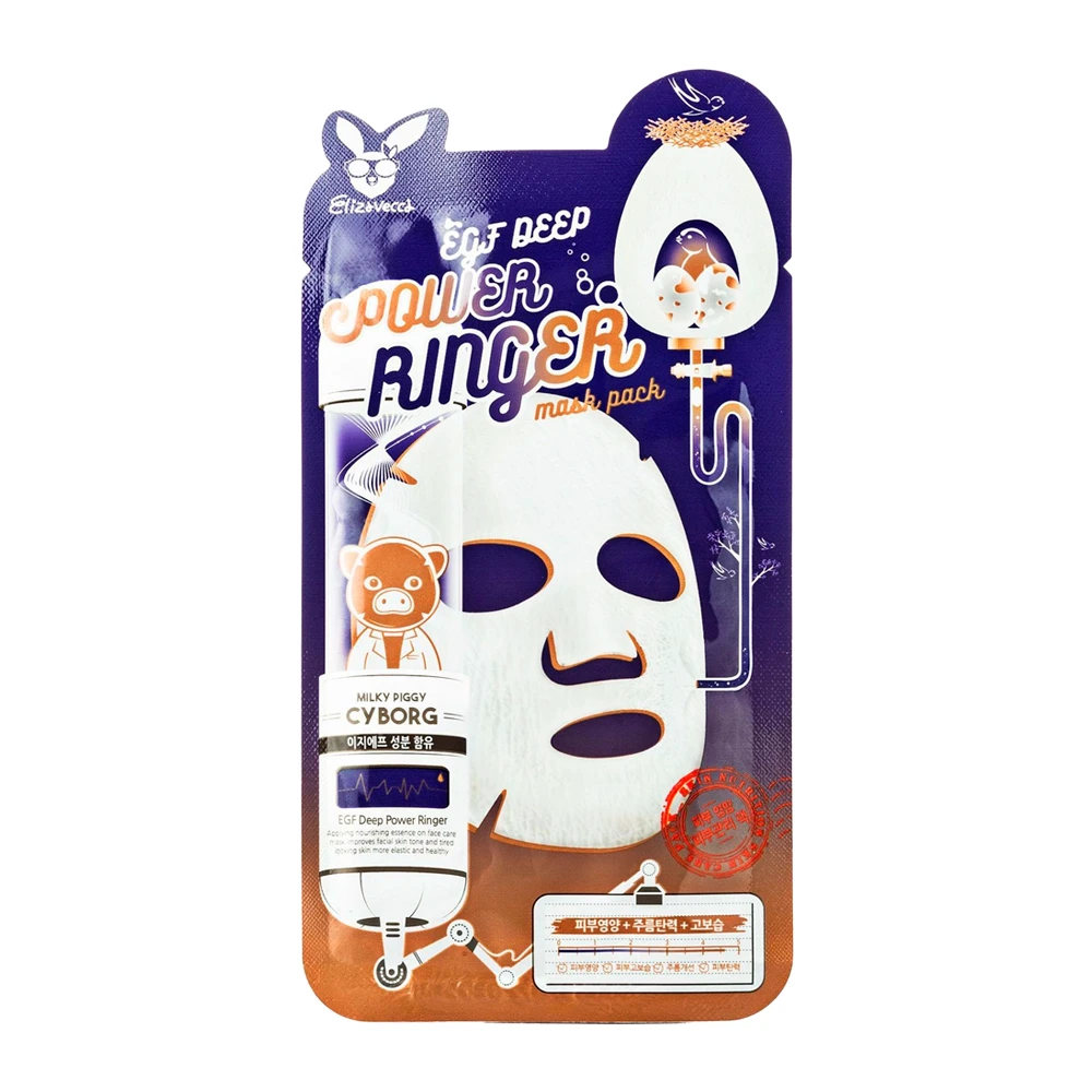 Máscara Facial Elizavecca Egf Deep Power Ringer Mask Pack X1 Unidade