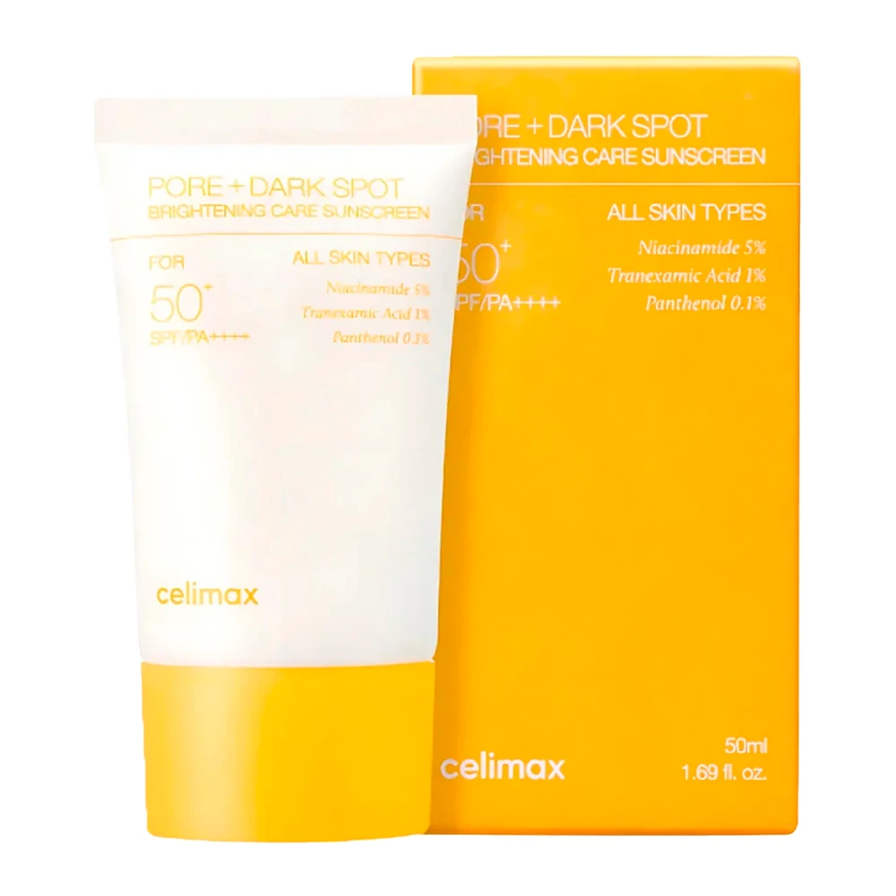 Protetor Solar Celimax Pore + Dark Spot Brightening Care Spf 50 50Ml
