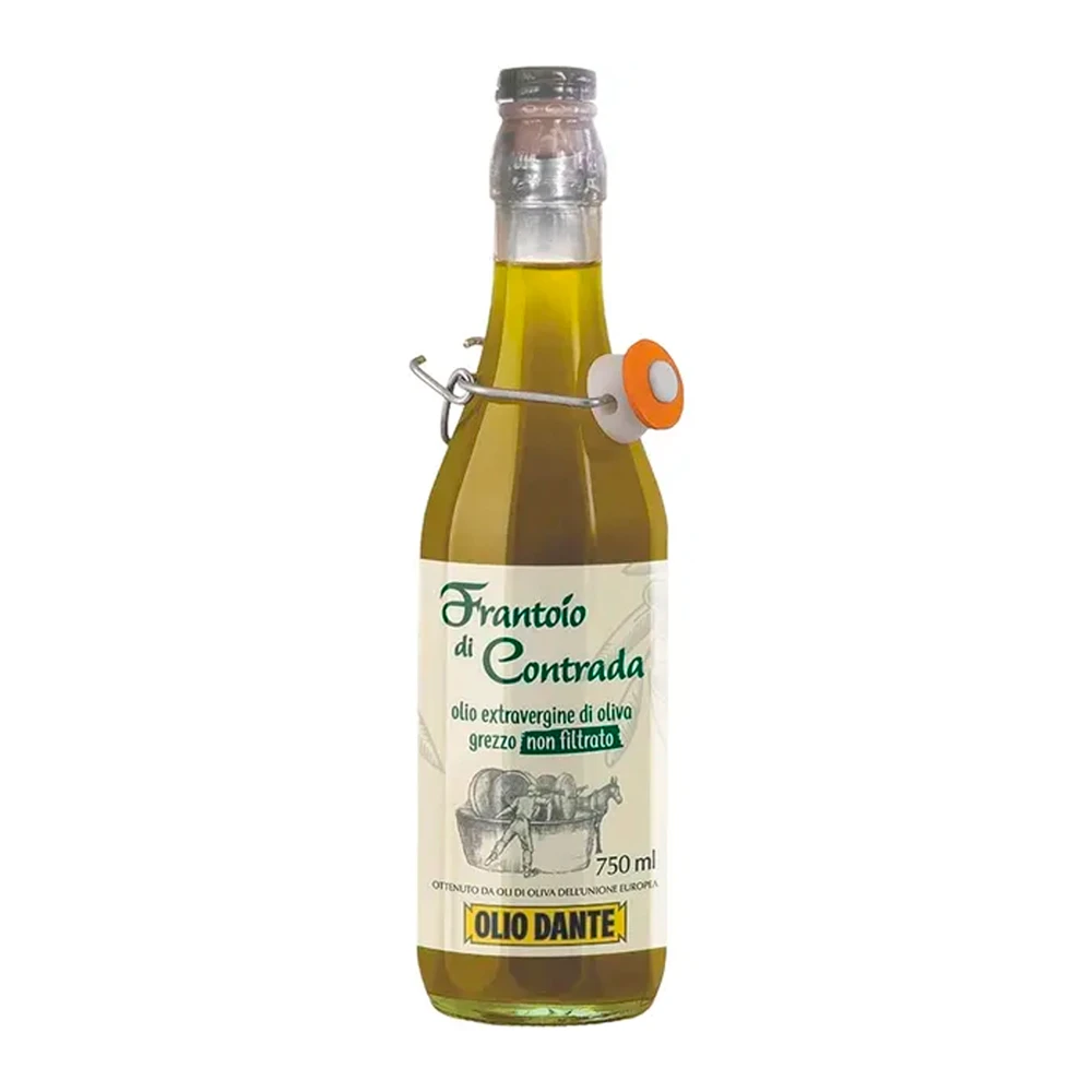 Azeite de Oliva Dante Frantoío di Contrada Extra Virgem Não Filtrado 750Ml