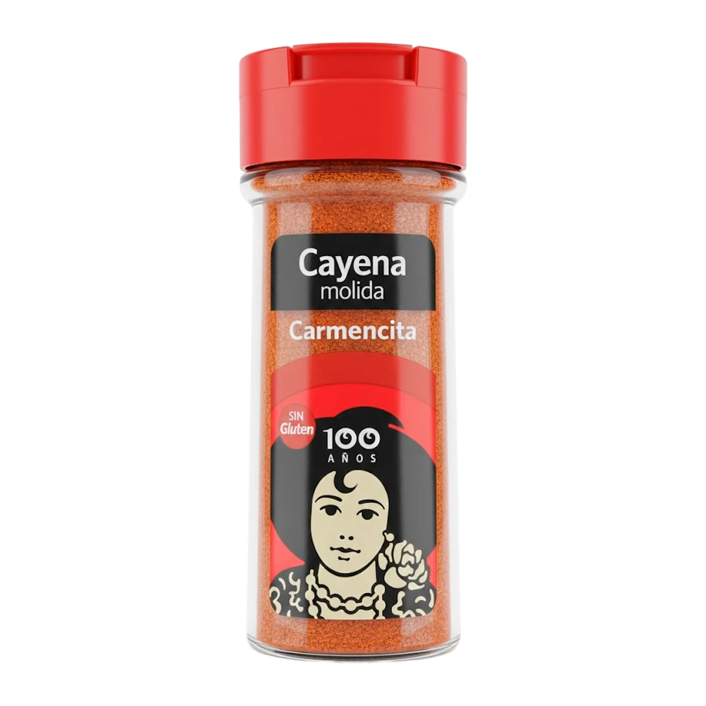 Pimenta Caiena Moída Carmencita 40Gr