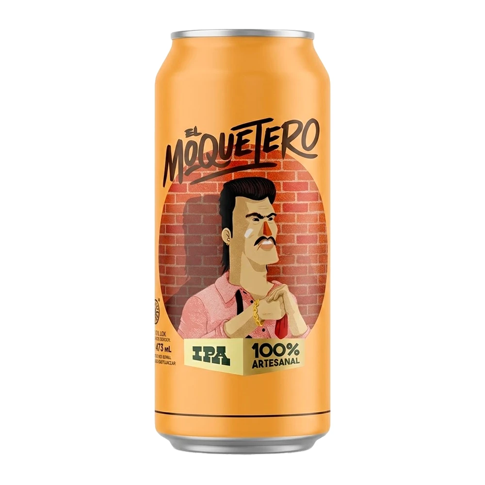 Cerveja Artesanal Sacramento El Moquetero Ipa Lata 473Ml