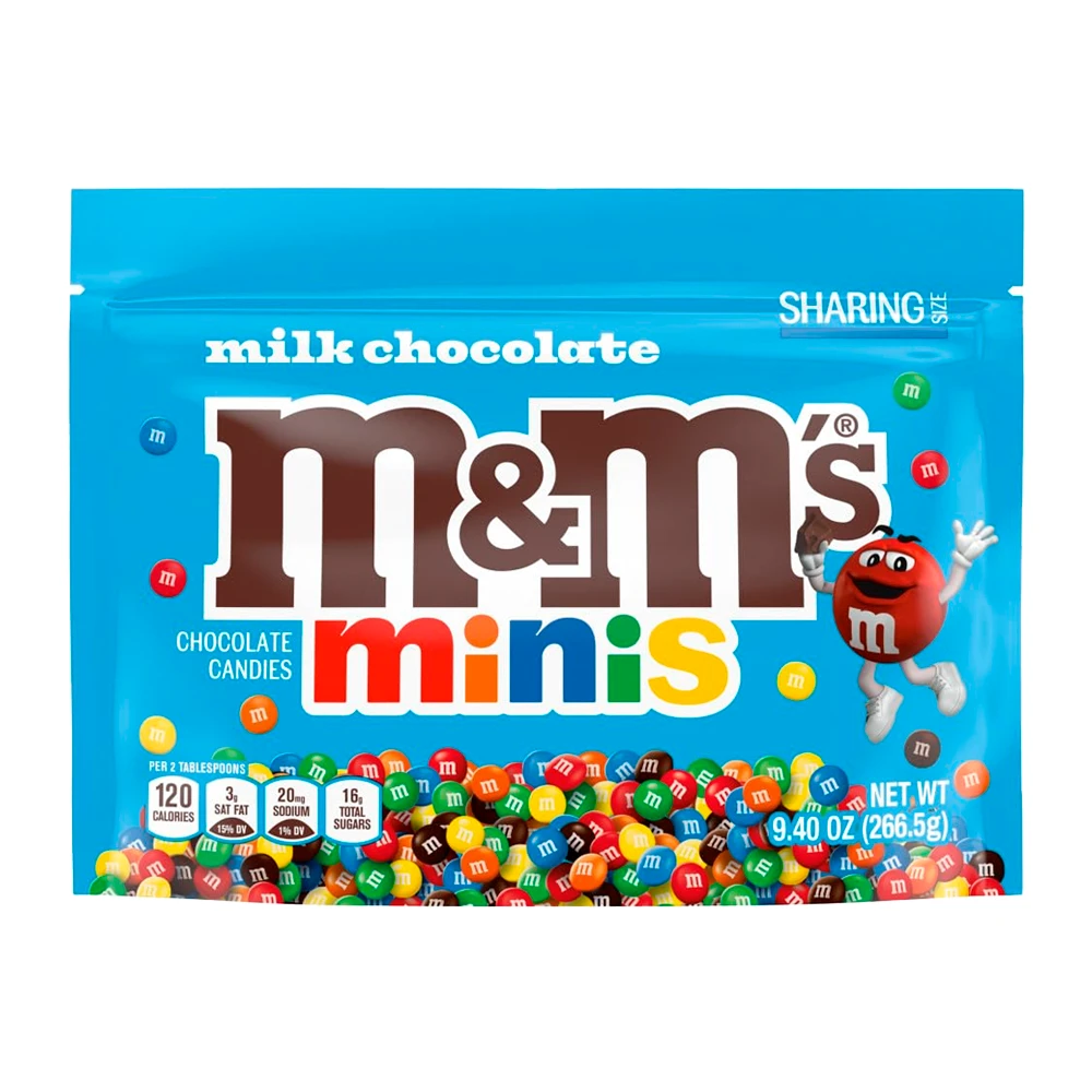 Chocolate Mars M&M Mini Pacote 9.40Oz 266G
