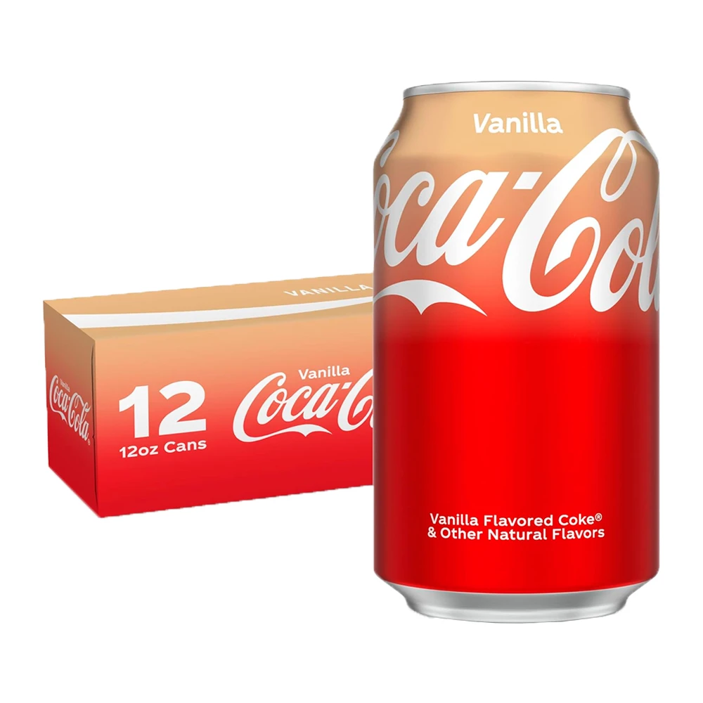 Refrigerante Coca Cola Baunilha Caixa 12X355Ml