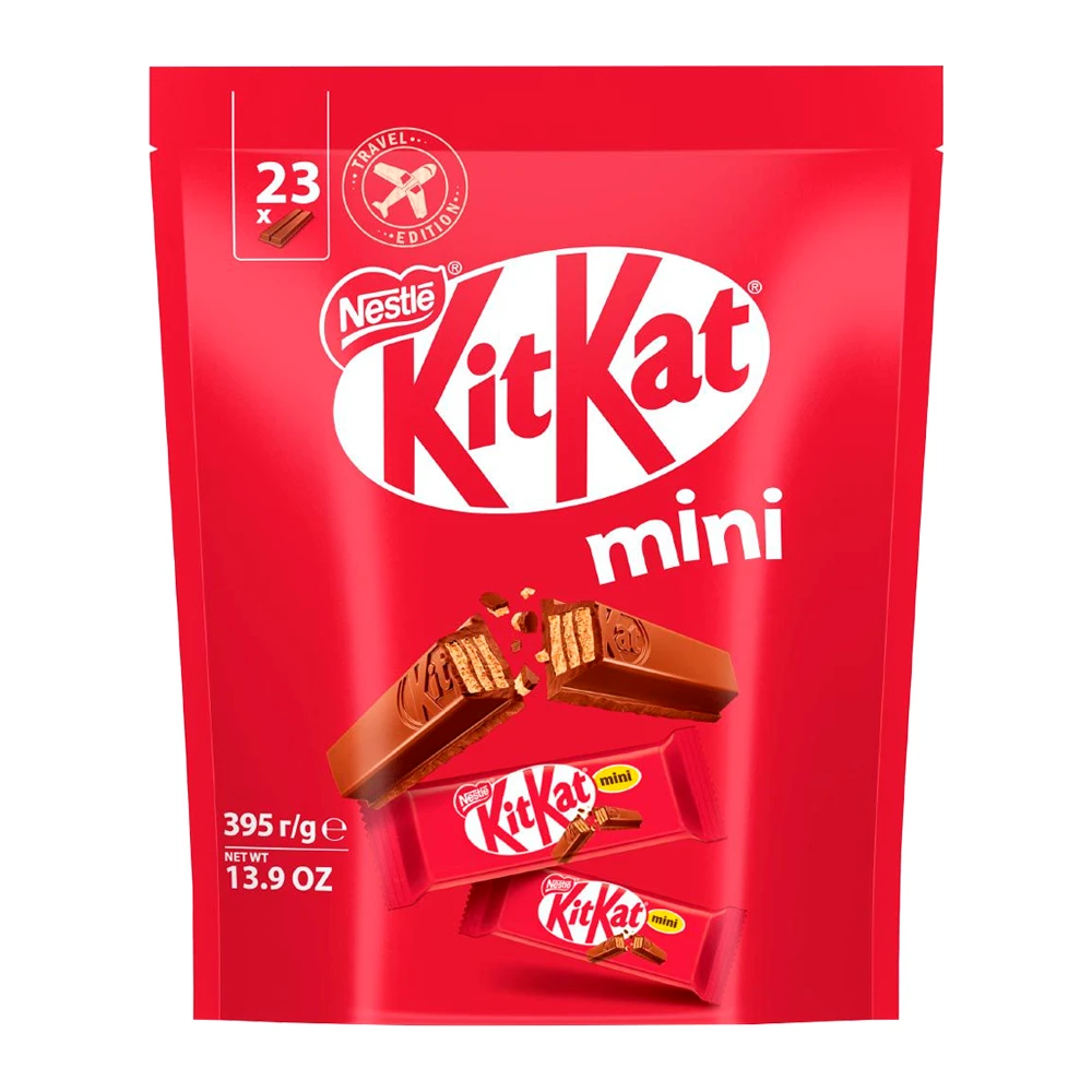 Chocolate Kit Kat 2 Finger 23 Unidades Pacote 395G