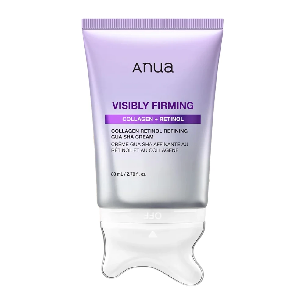 Creme Facial Hidratante Anua Collagen Retinol Refining Gua Sha 80Ml