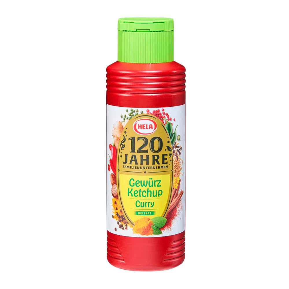 Ketchup Hela Com Curry Pet 300Ml