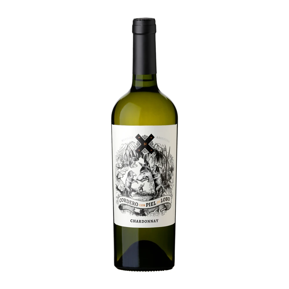 Vinho Argentino Cordero Con Piel de Lobo Chardonay garrafa 750ml