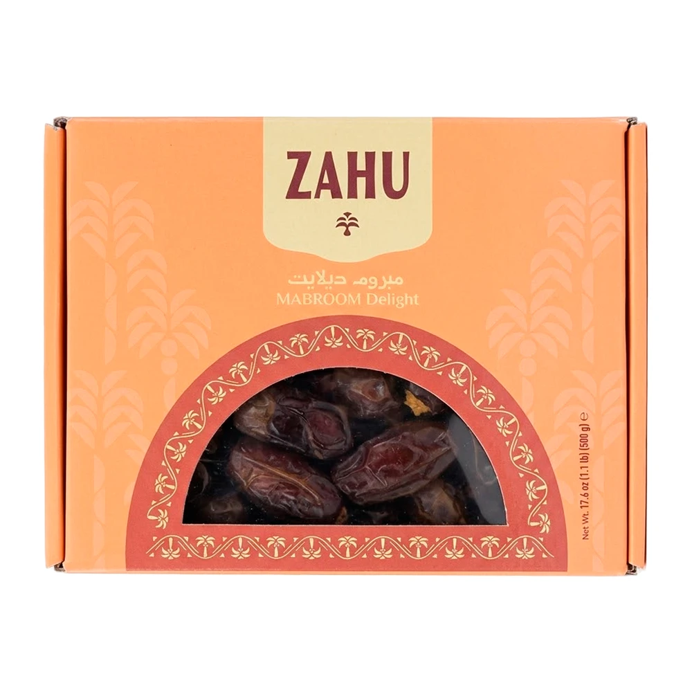Tâmara Zahu Mabroom Delight Caixa 500G