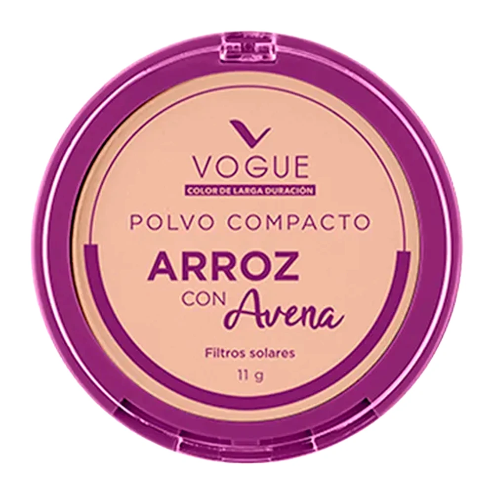 Pó Vogue Arroz Com Aveia Porcelana 11G