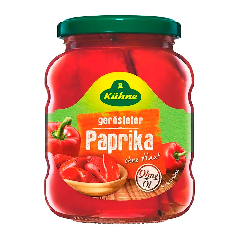 Páprica Assada Kuhne 340G