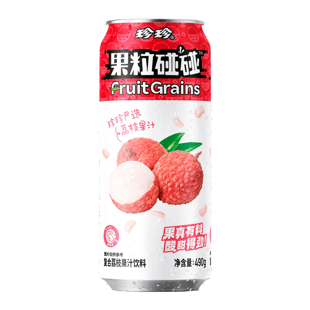 Suco Zhenzhen de Lychee Lata 490Ml