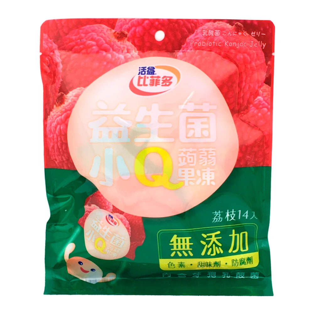 Gelatina Probiótica Bifido Sabor Lychee Pacote 280G