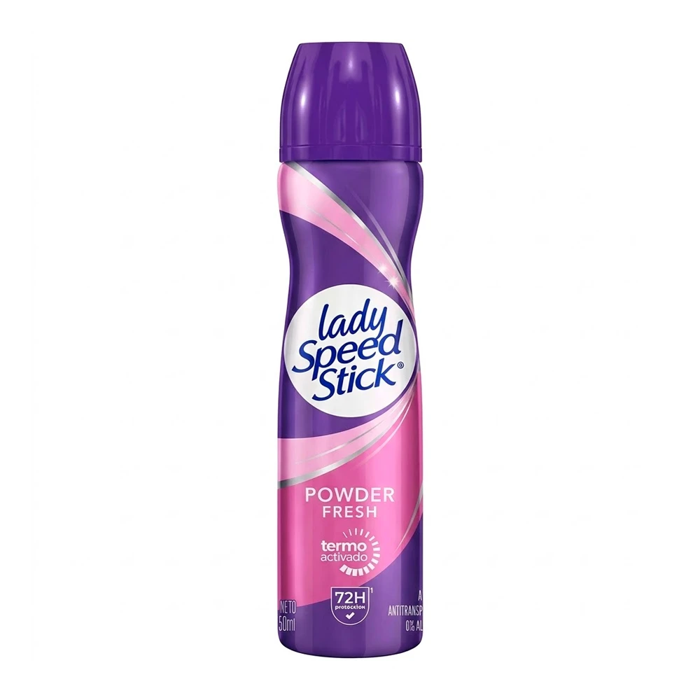 Desodorante Lady Speed Stick Powder Fresh Aerossol 50Ml