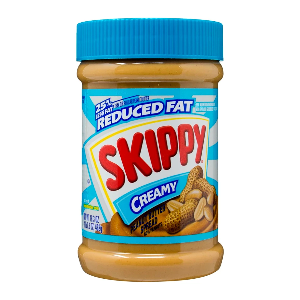 Manteiga de Amendoim Skippy Crocante Reduzido em Calorias 462G