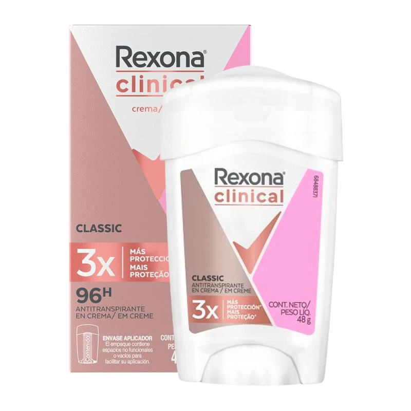 Desodorante Rexona Creme Clinical Feminino 48G