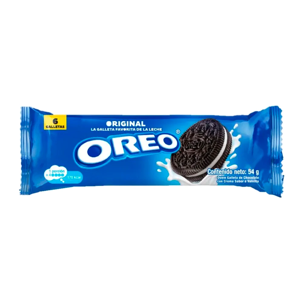 Biscoito Oreo Recheado Baunilha Pacote 54G