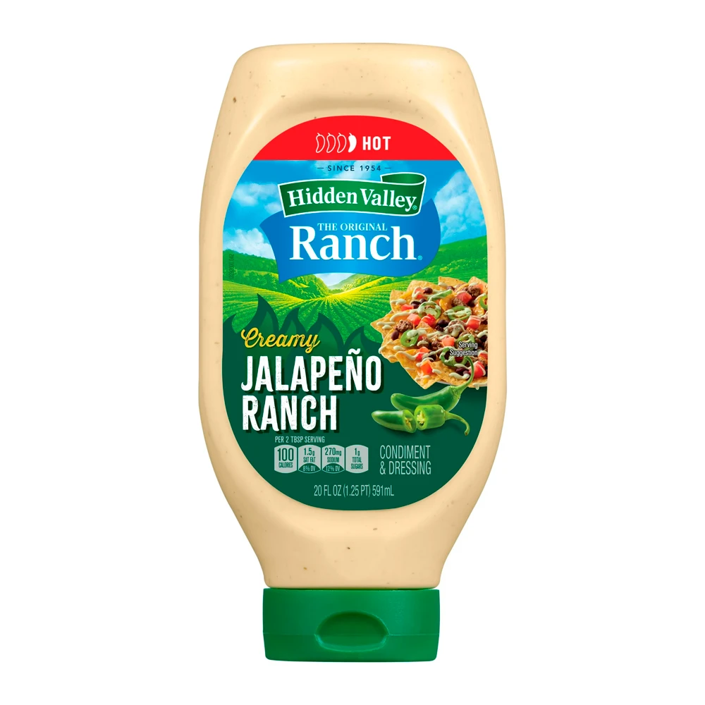 Molho Hidden Valley Jalapeno Ranch 591Ml