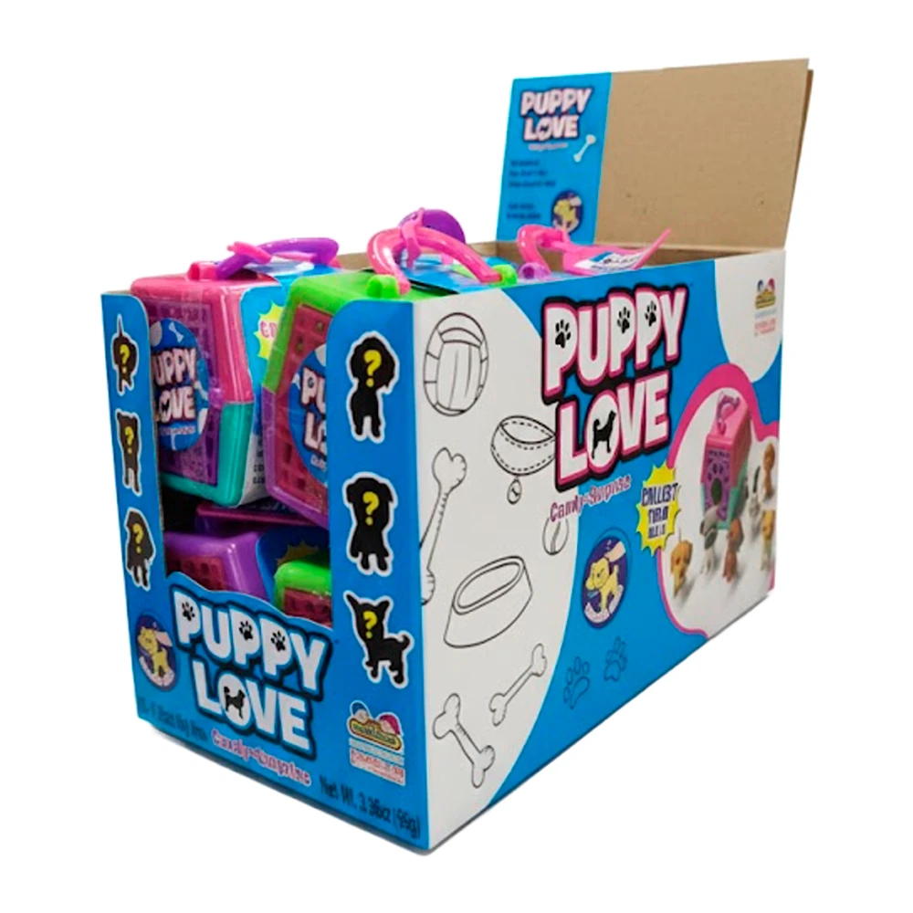 Bala Kidsmania Puppy Love Caixa 12X8G
