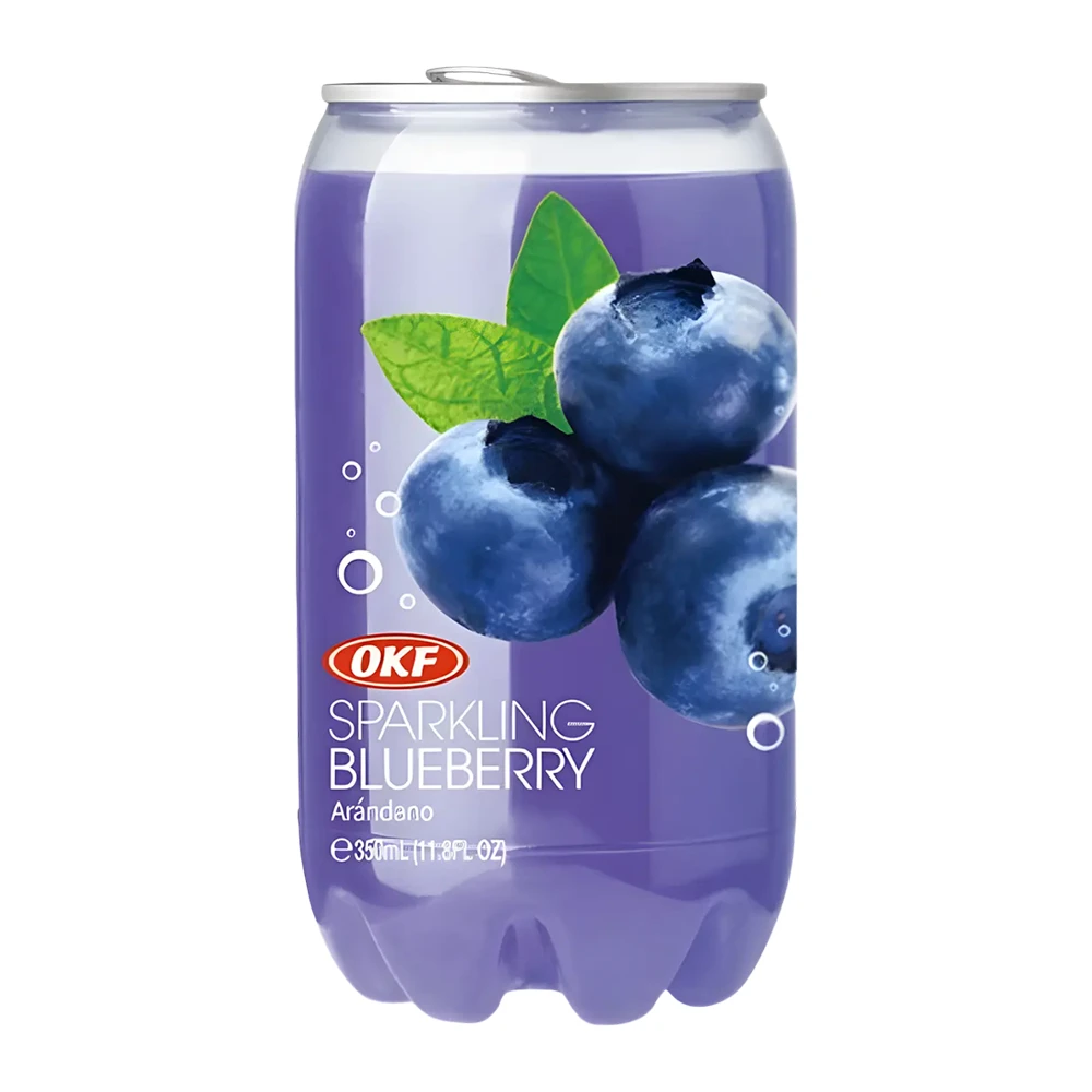 Bebida Gaseificada Okf Sparkling Mirtilo Lata 350Ml